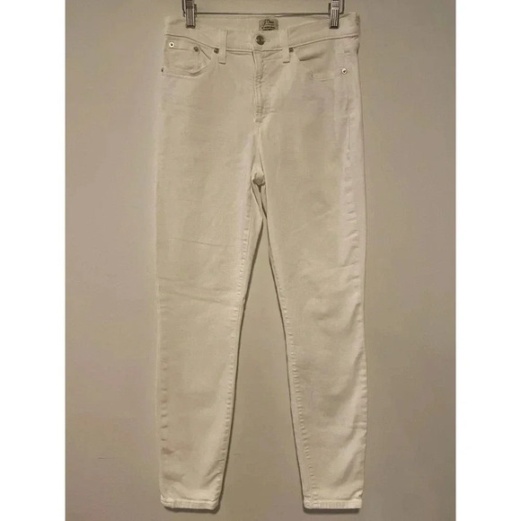 J. crew Factory 9 inch High Rise Toothpick Jeans - Picture 1 of 3
